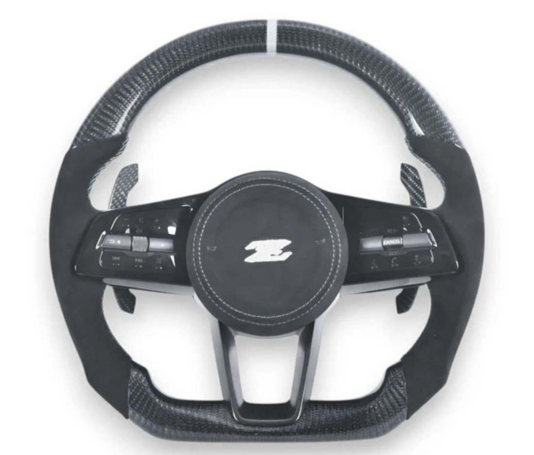 Fully Custom Carbon Fiber Steering Wheel - Nissan Z (400Z / Z35) 2021+