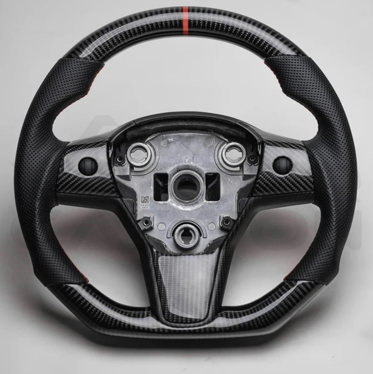 Fully Custom Carbon Fiber Steering Wheel - Tesla Model 3