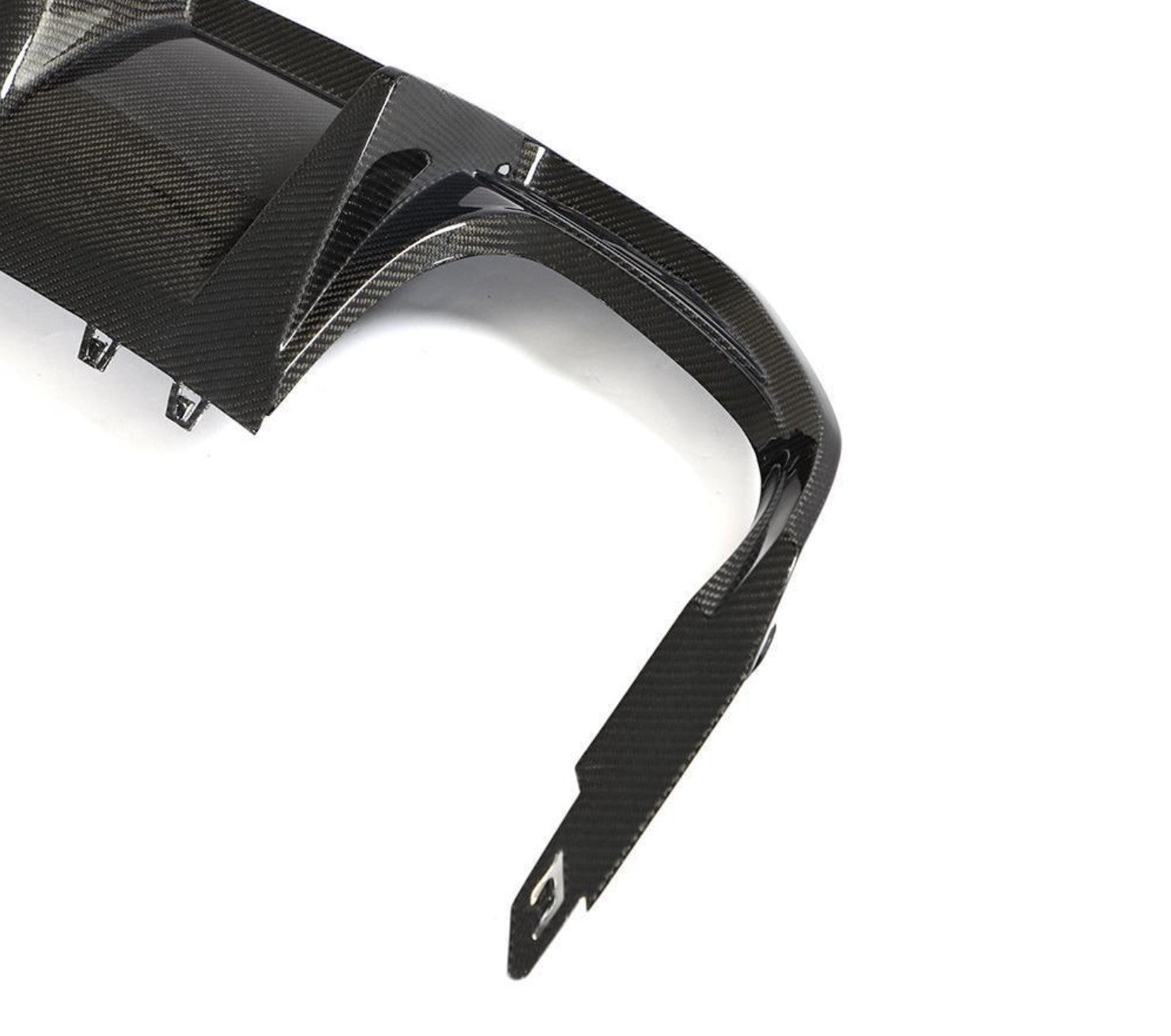 Carbon Fiber Rear Diffuser (V2) - Audi S3 Sedan (2022-2024)