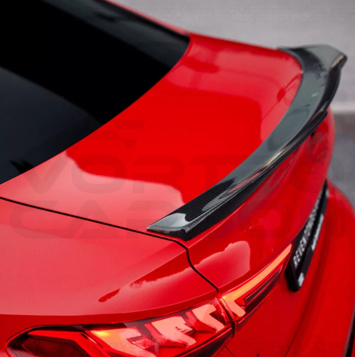 Carbon Fiber Trunk Spoiler PSM High Kick Style - Audi A3 S3 RS3 Sedan (2022-2024)