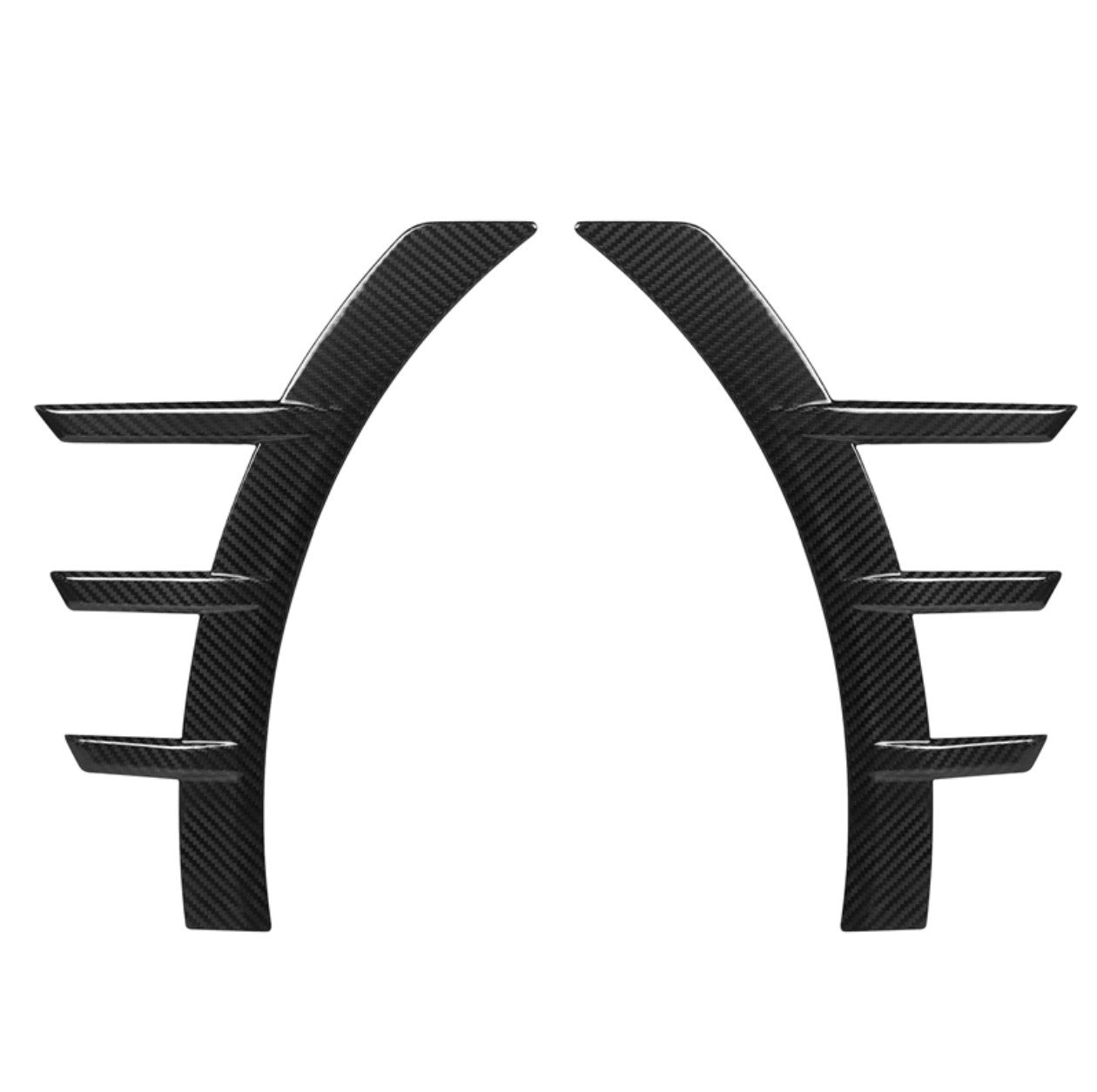 Carbon Fiber M Performance Style Front Fender Spats Trim - BMW G87 M2