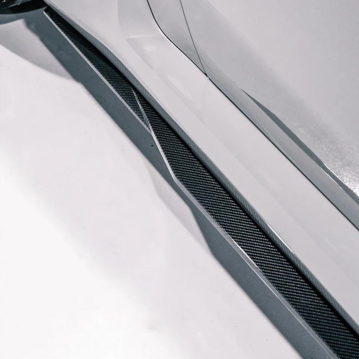 Carbon Fiber PE Style Side Skirt - BMW G87 M2
