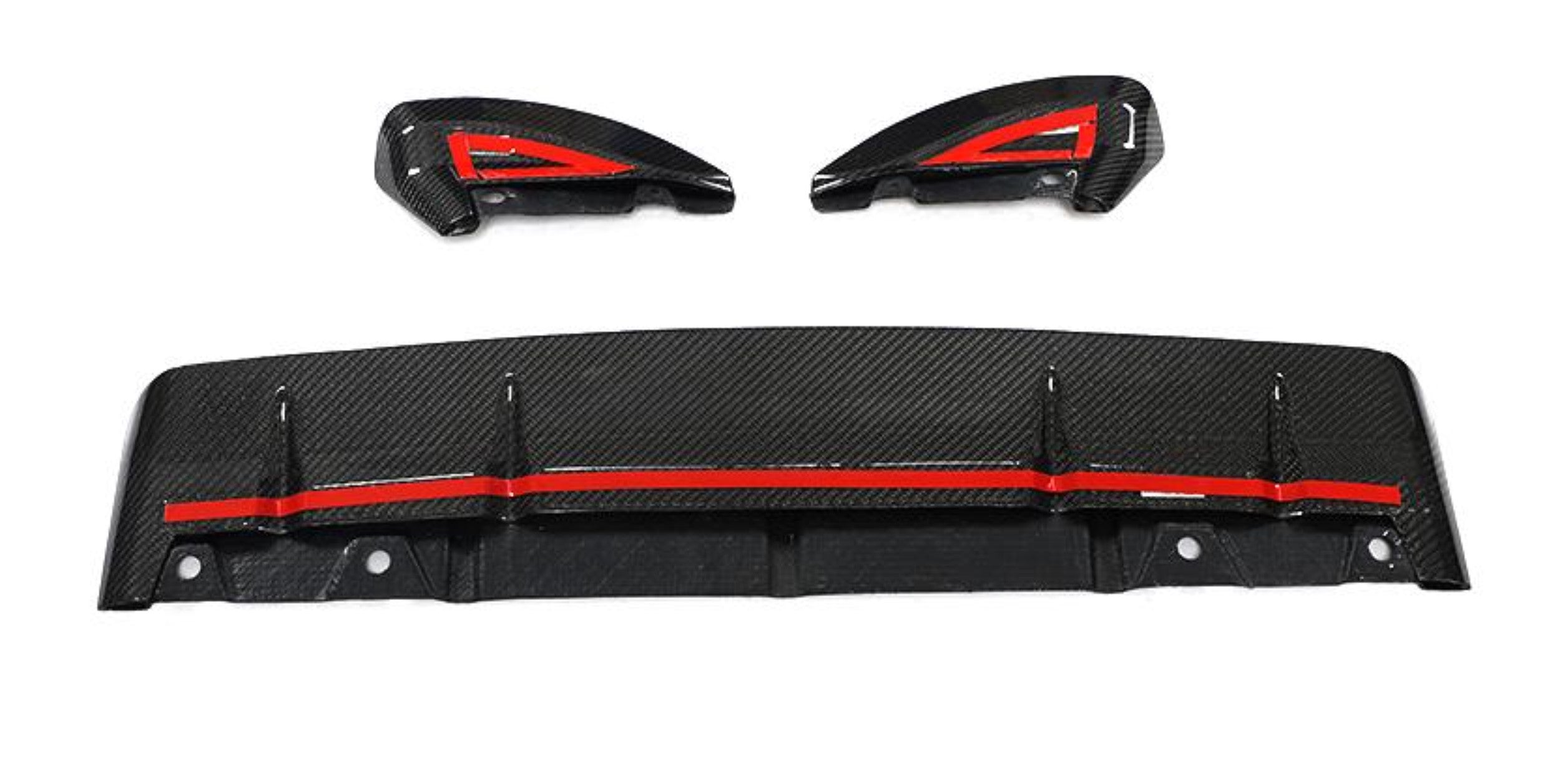 Carbon Fiber Rear Diffuser (3 Pieces) - Toyota GR86 / Subaru BRZ (ZN8/ZD8)