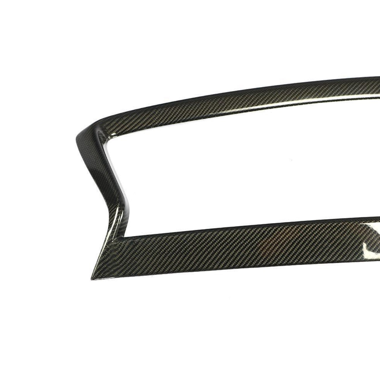 Carbon Fiber Front Grille Trim Cover - Infiniti Q50 (2018-2024)