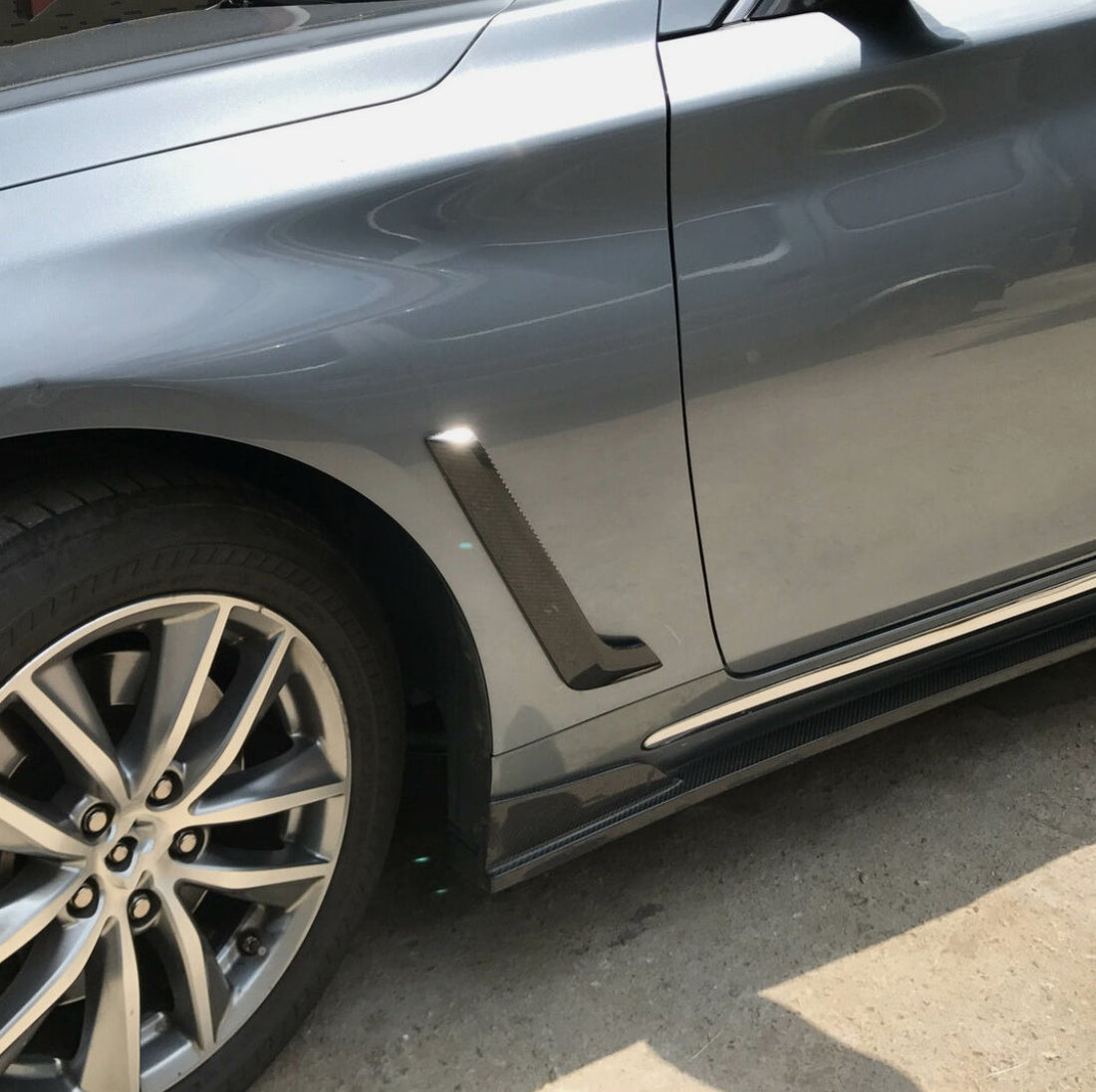 Carbon Fiber Side Vent Trim - Infiniti Q50 (2014-2019)