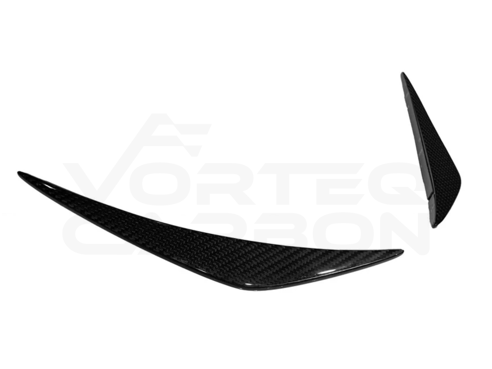 Carbon Fiber Performance Front Bumper Canards - Lotus Emira
