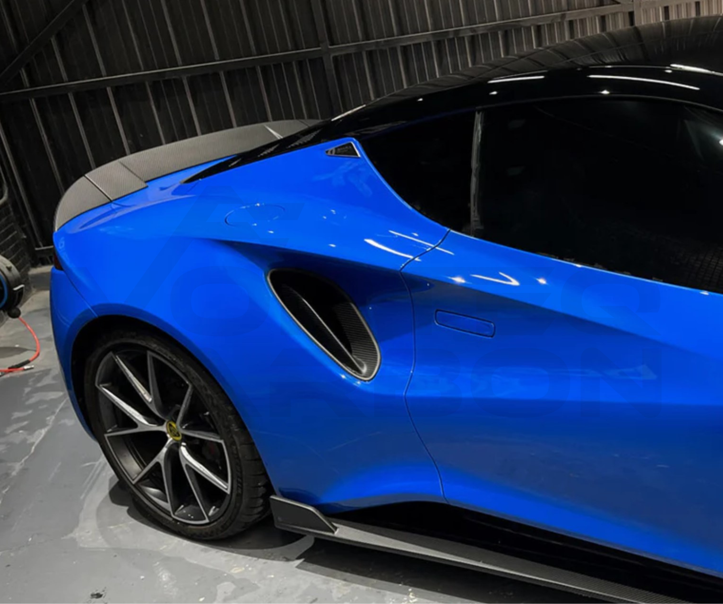 Carbon Fiber Performance Side Intake Vent Scoops - Lotus Emira