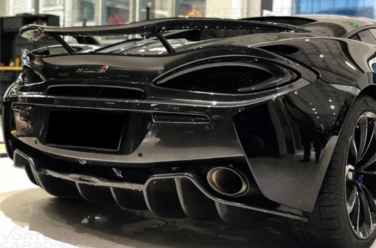 Carbon Fiber Performance Rear Diffuser - McLaren 570S/570GT/540C