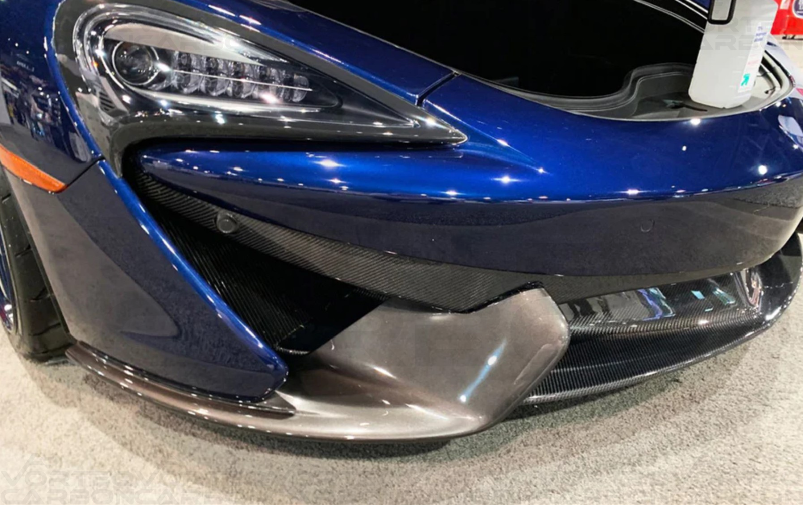 Carbon Fiber Front Bumper Lip Splitter - McLaren 570S/540C