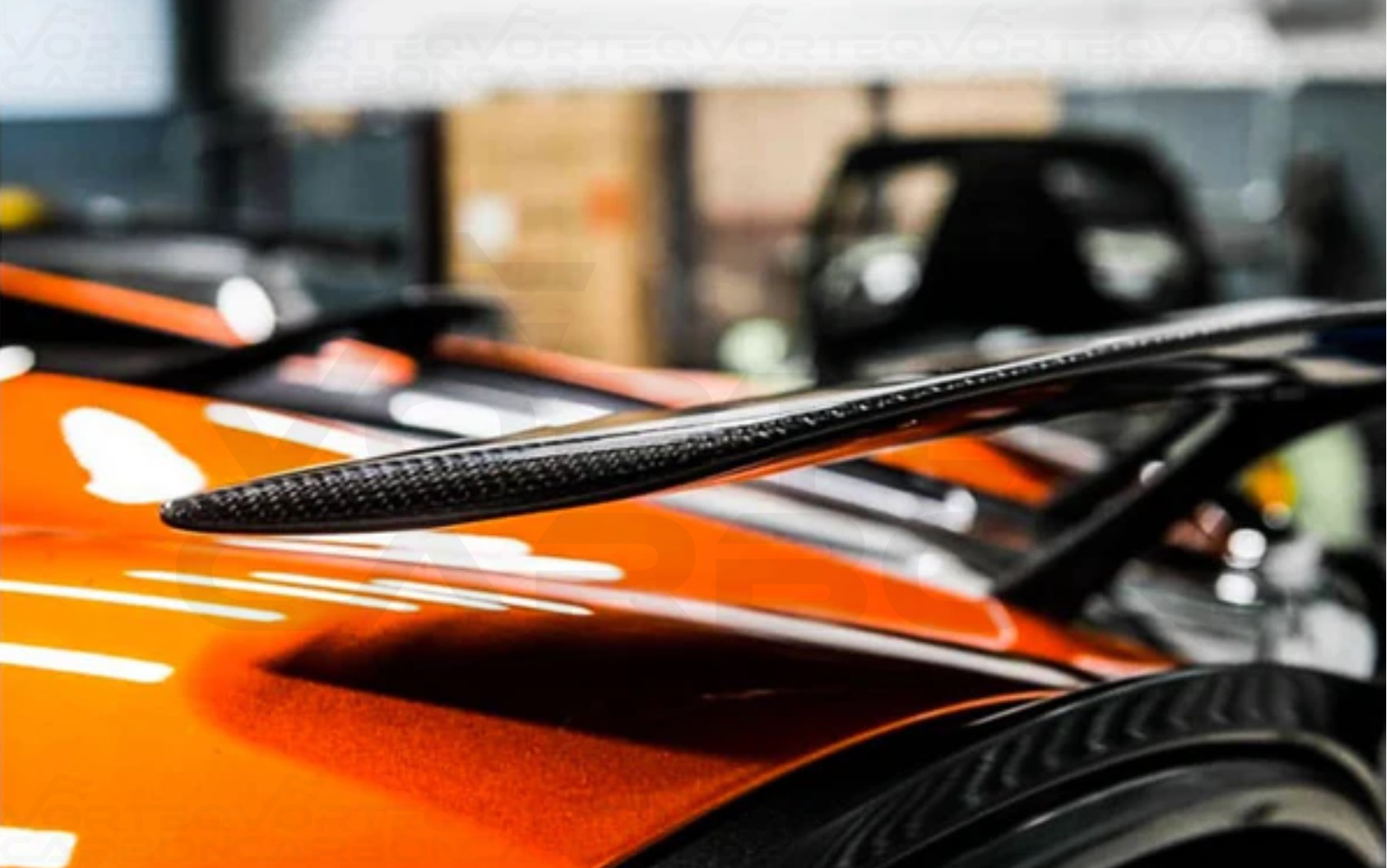 Carbon Fiber GT Style Wing Spoiler - McLaren 570S/540C Coupe