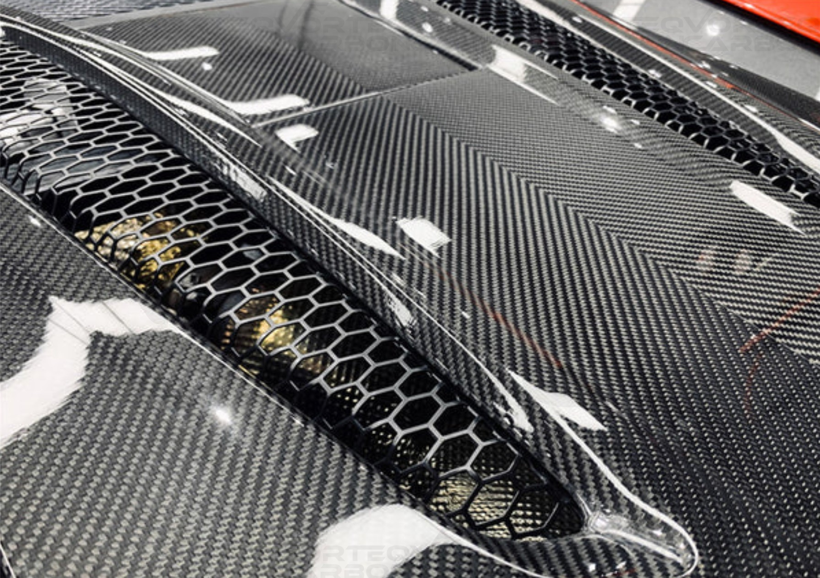 Carbon Fiber Rear Engine Cover Replacement - McLaren 570S/540C Coupe