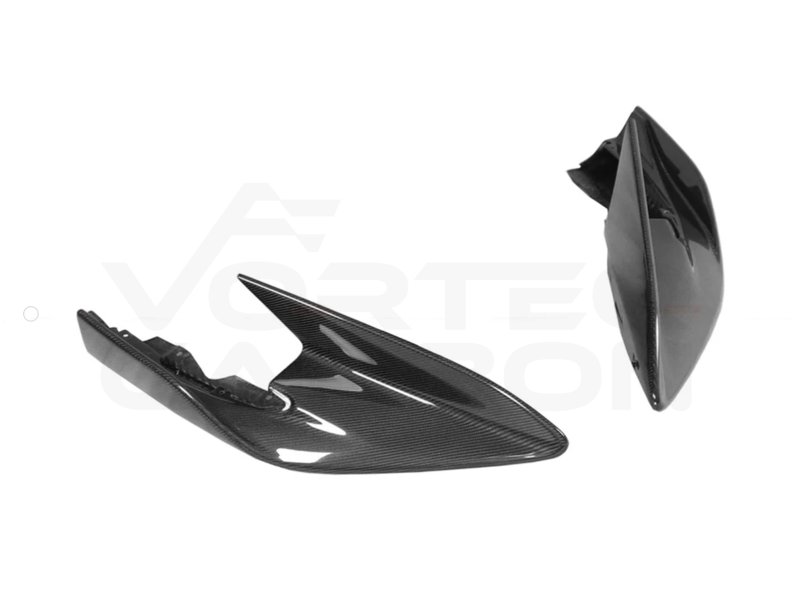 Carbon Fiber Front Splitters (2 Piece) - McLaren 600LT