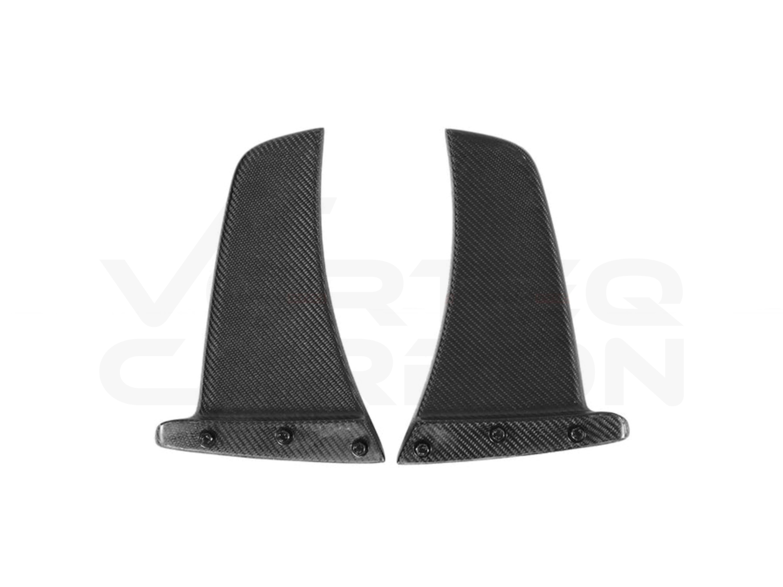 Carbon Fiber Rear Bumper Side Canards - McLaren 600LT