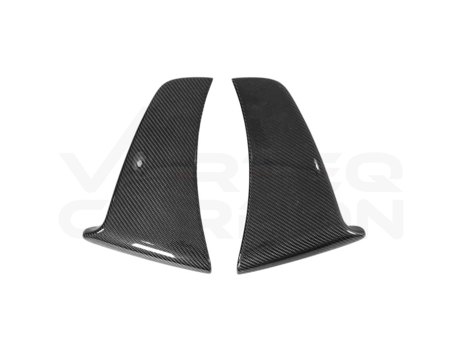 Carbon Fiber Rear Bumper Side Canards - McLaren 600LT