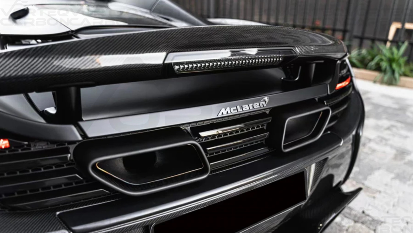 Carbon Fiber Performance Trunk Spoiler - McLaren 650S