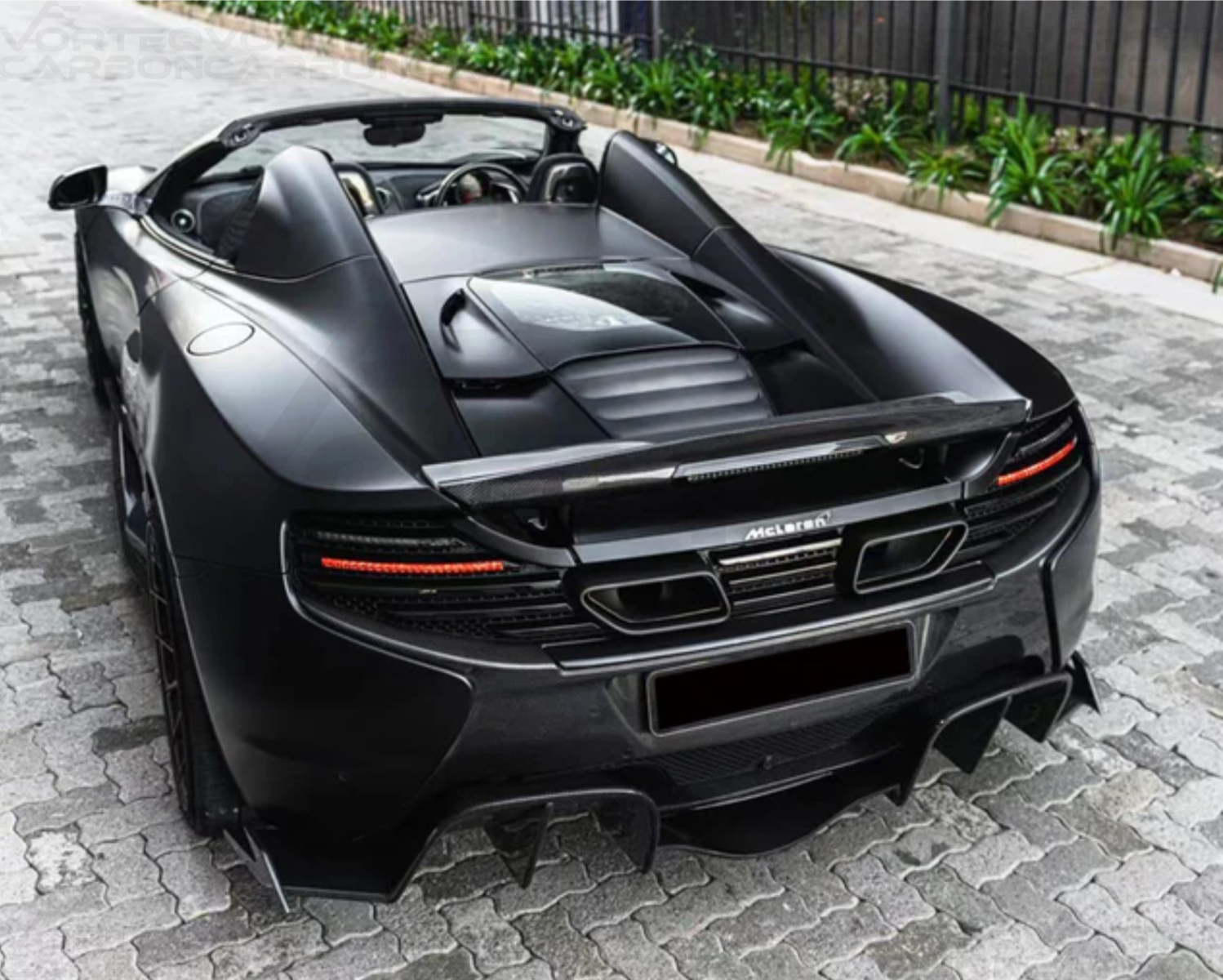 Carbon Fiber Performance Trunk Spoiler - McLaren 650S