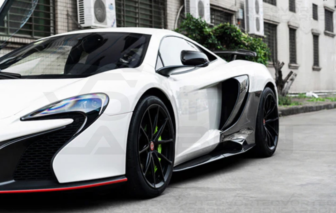 Carbon Fiber Performance Side Intake Vent Scoops - McLaren 650S