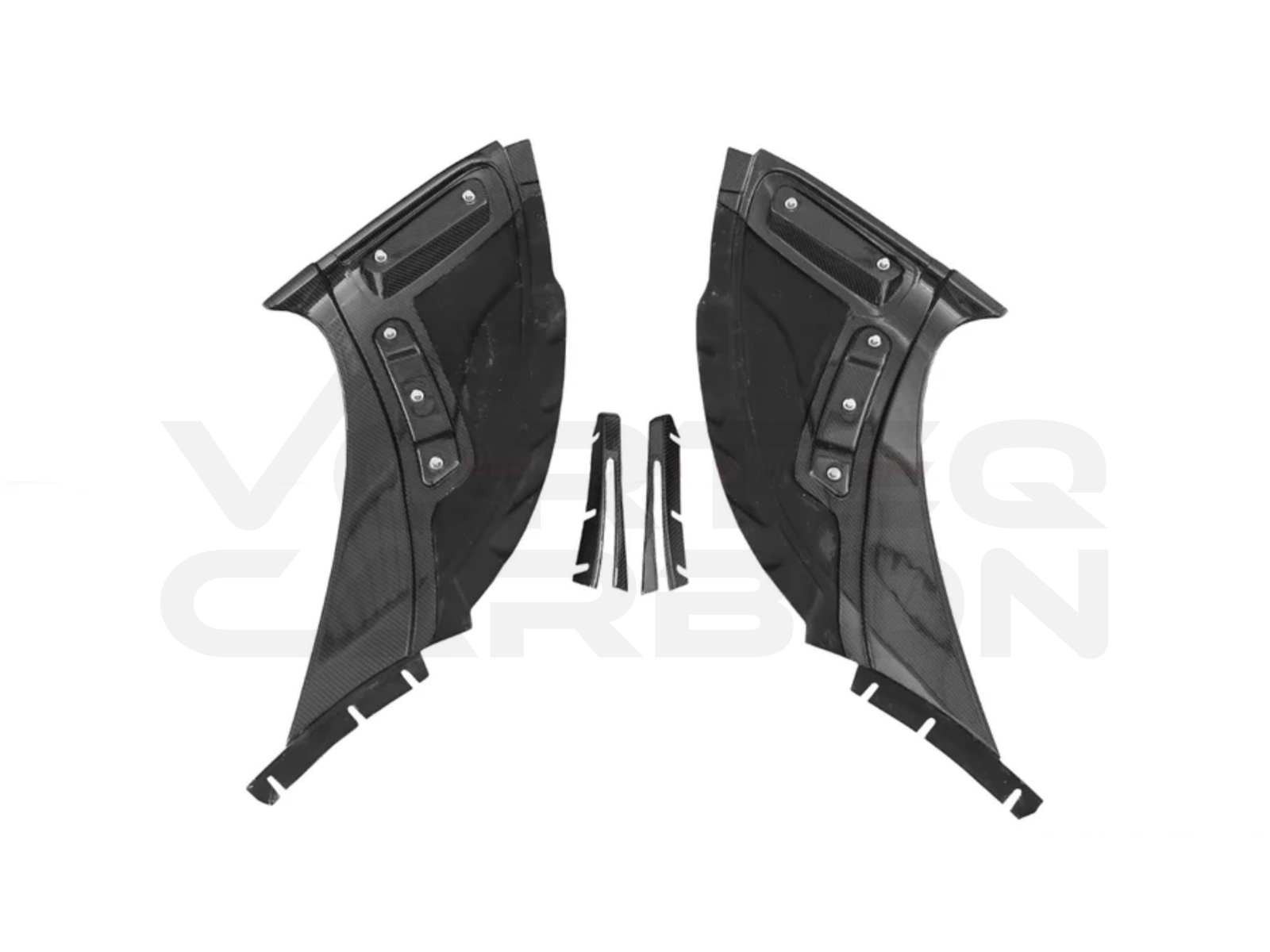 Carbon Fiber Performance Side Intake Vent Scoops - McLaren 650S