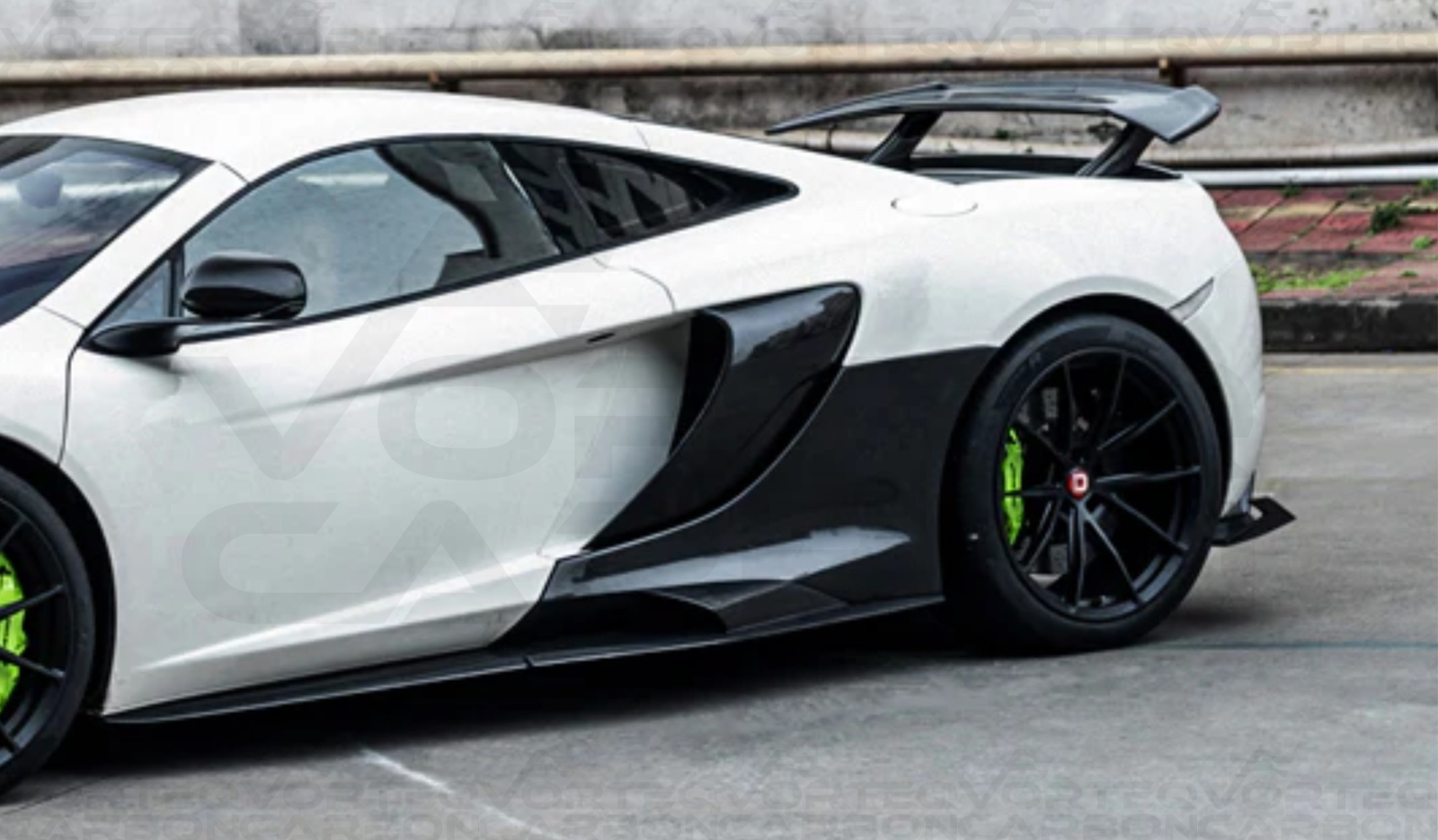 Carbon Fiber Performance Side Intake Vent Scoops - McLaren 650S