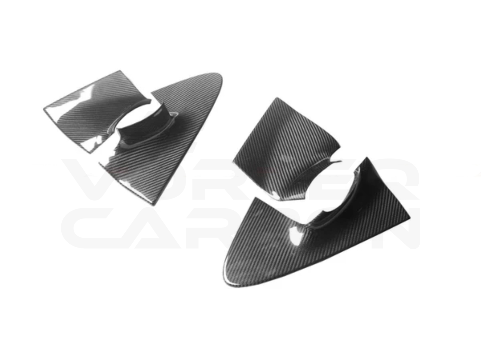 vorteq carbon fiber mclaren 720s door handles