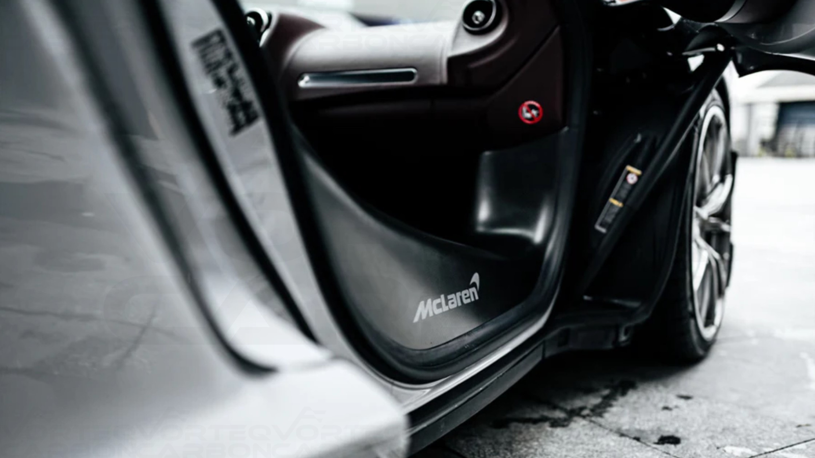 Carbon Fiber Door Side Sill Covers - McLaren GT