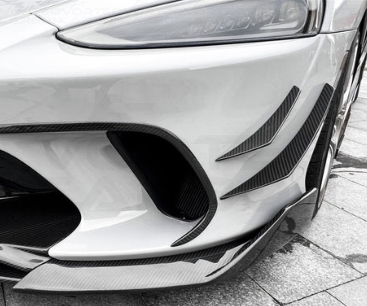 Carbon Fiber Front Lip Splitter - McLaren GT