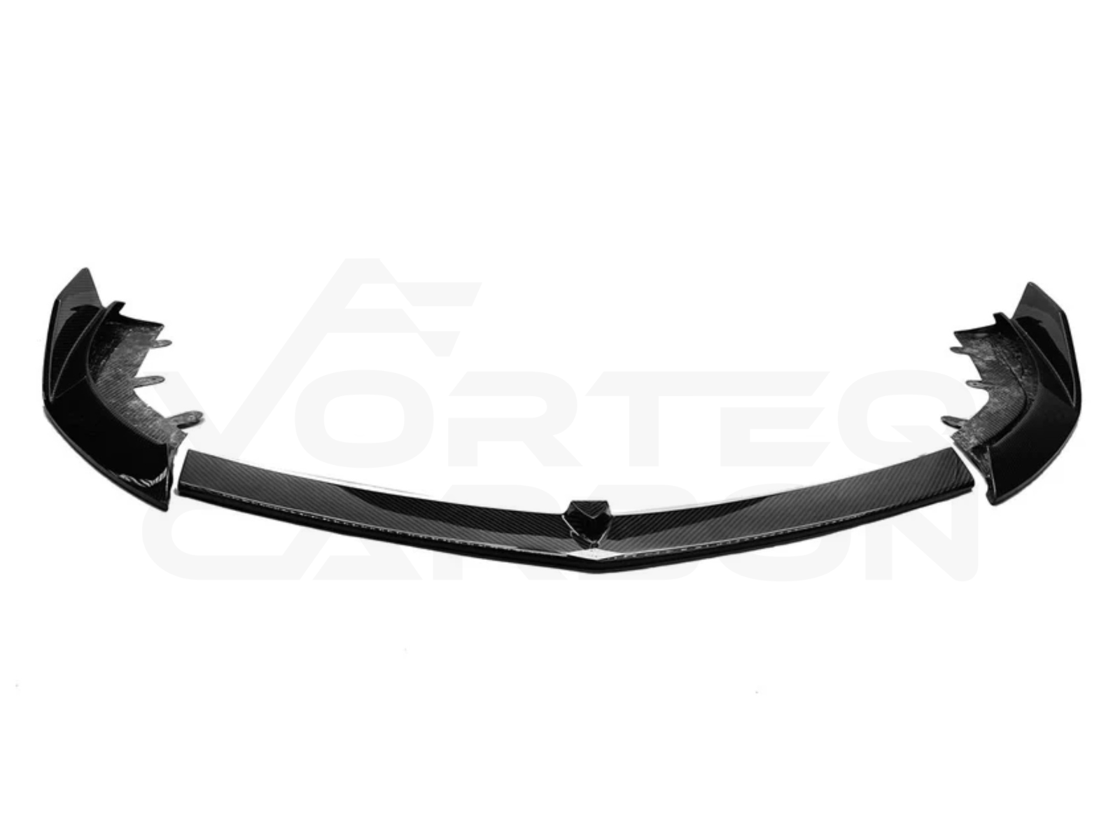 vorteq carbon fiber mclaren gt wp style front lip