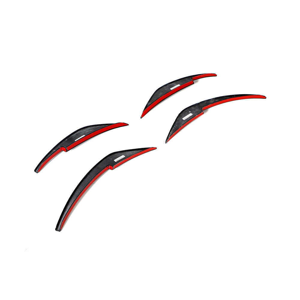 Carbon Fiber Front Bumper Canards - Nissan Z (RZ34)