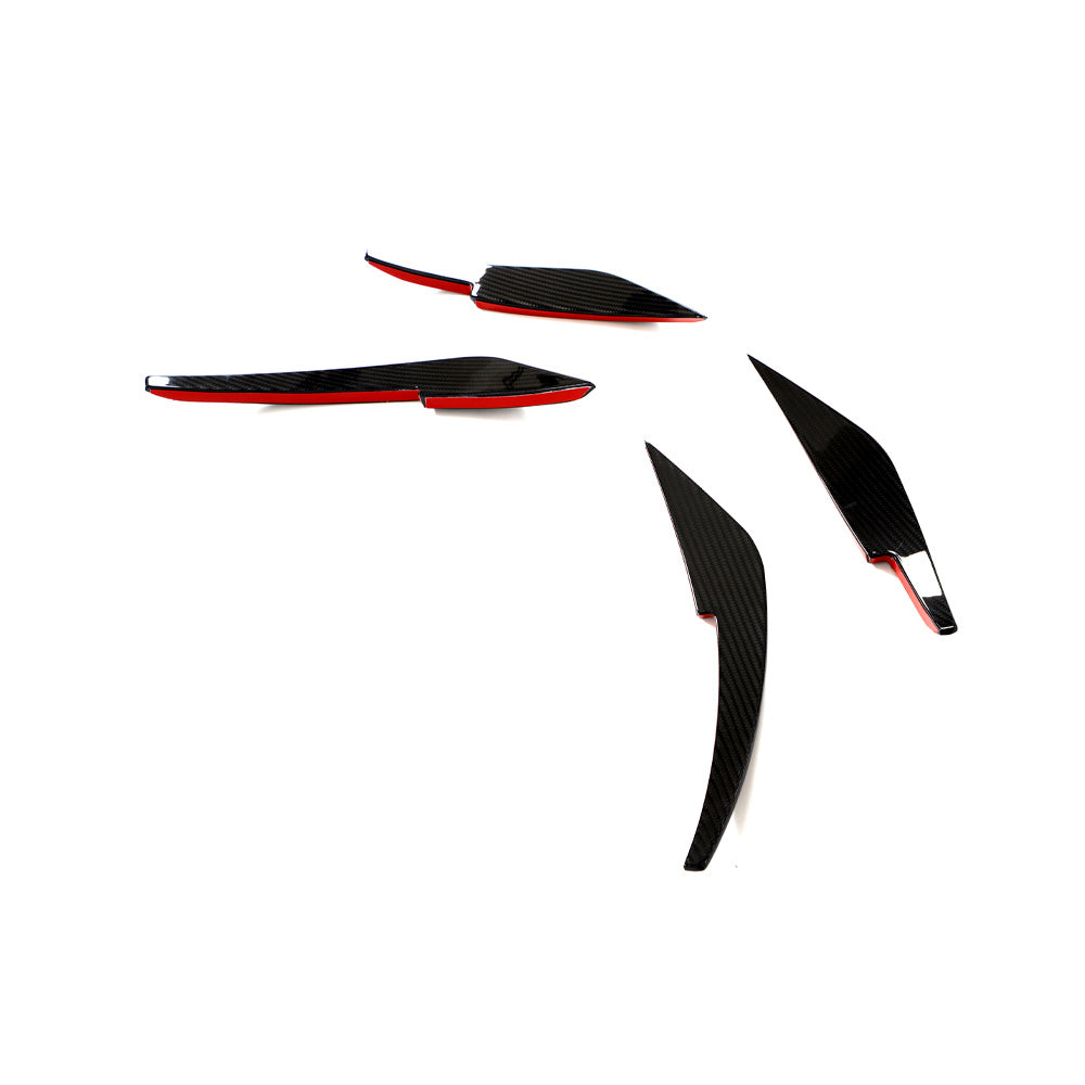 Carbon Fiber Front Bumper Canards - Nissan Z (RZ34)