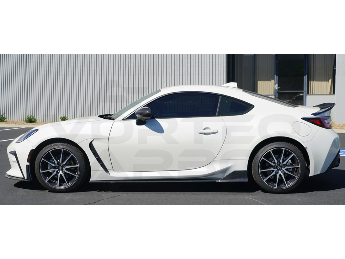 Carbon Fiber R Style Side Skirts - Toyota GR86 / Subaru BRZ (ZN8/ZD8)