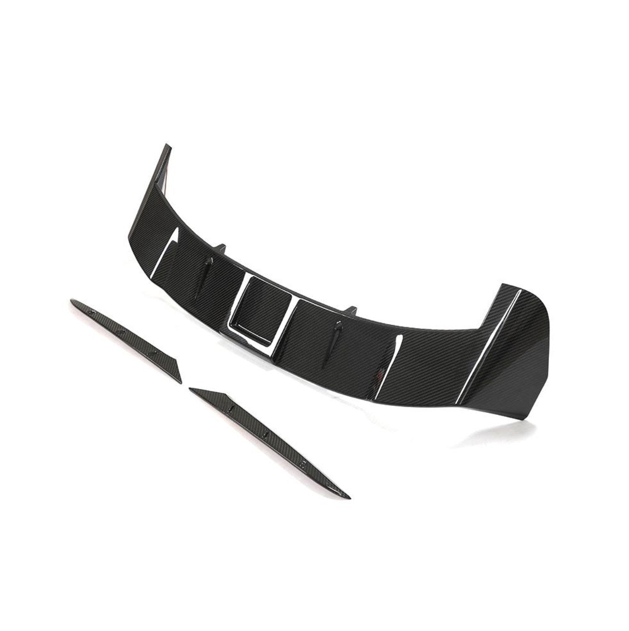 Carbon Fiber Rear Trunk Roof Spoiler V2 - Audi RS6 C8 Avant (2019-2023)