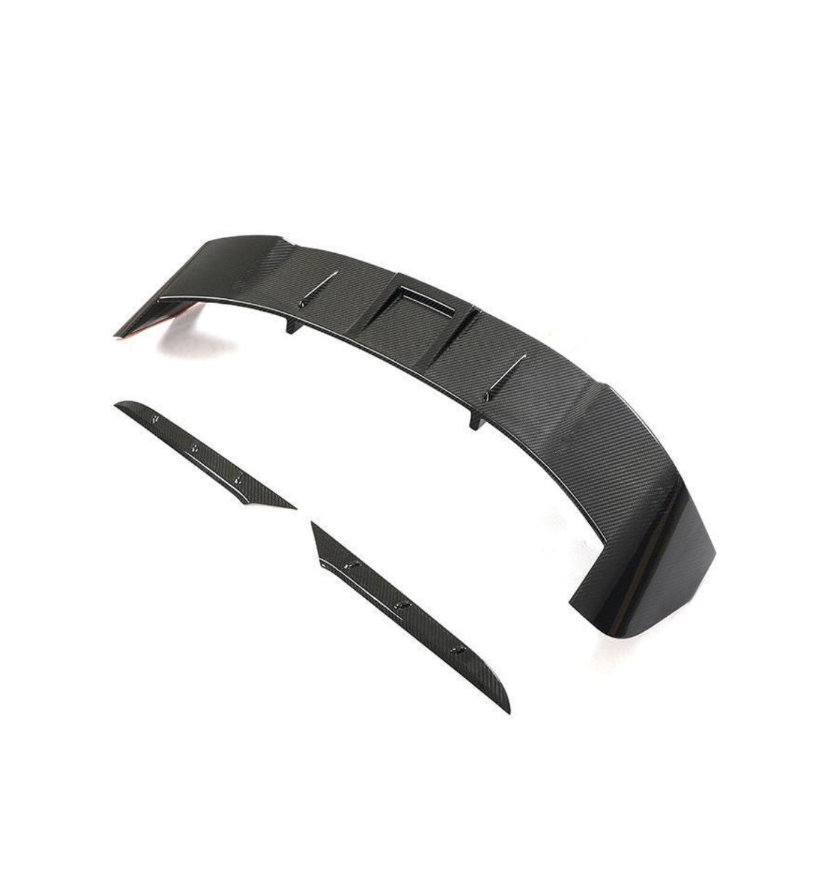Carbon Fiber Rear Trunk Roof Spoiler V2 - Audi RS6 C8 Avant (2019-2023)