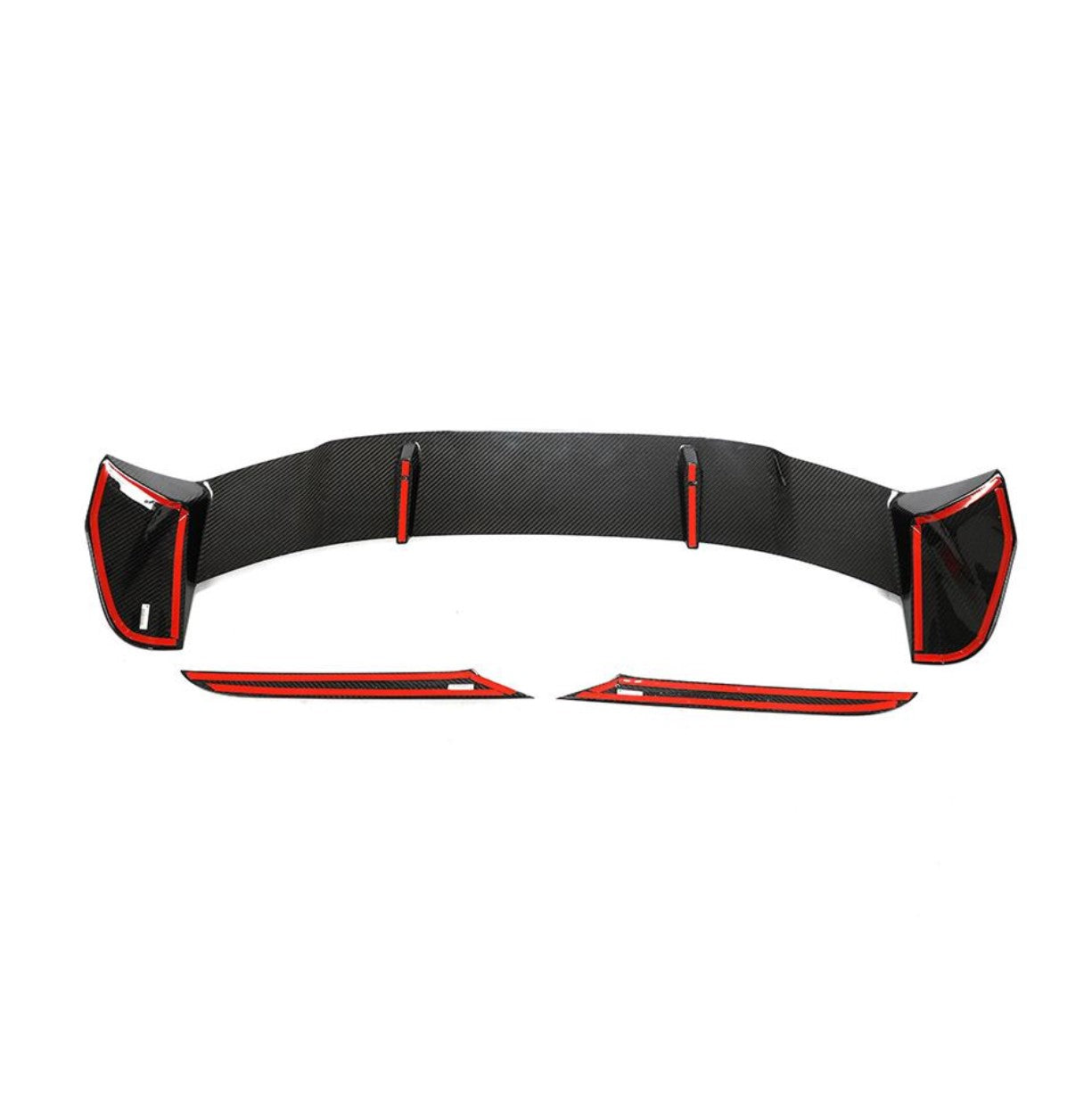 Carbon Fiber Rear Trunk Roof Spoiler V2 - Audi RS6 C8 Avant (2019-2023)