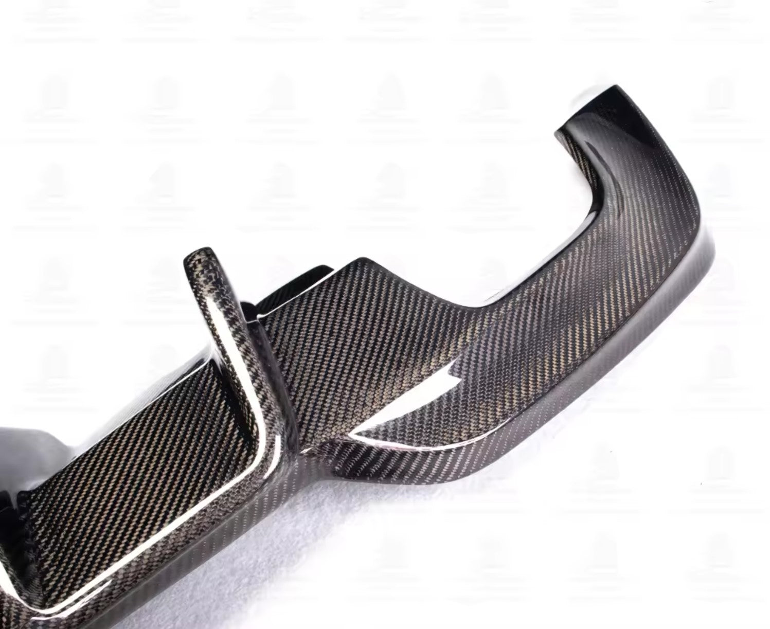 Carbon Fiber M Performance LED Rear Diffuser 3 Piece - BMW G20 M340i
