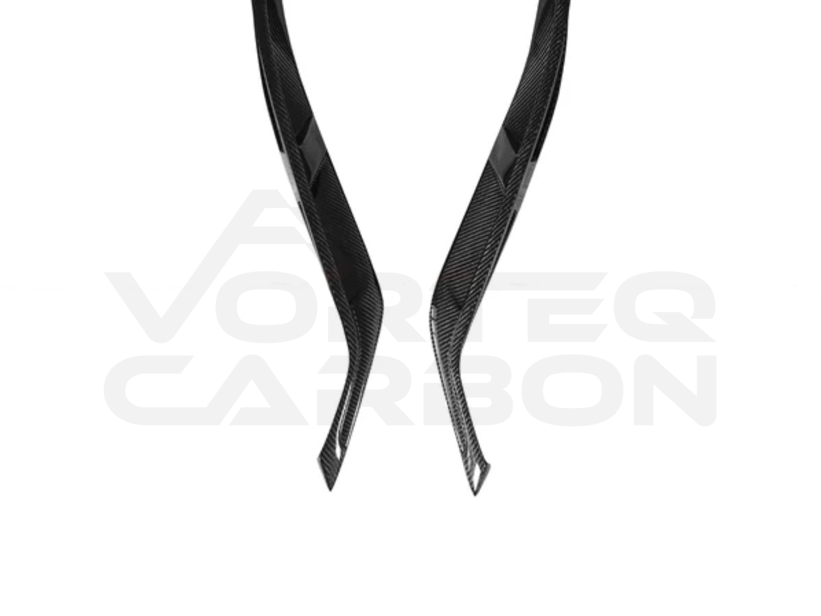 Carbon Fiber Door Vent Trim Overlay Inserts - McLaren 720S