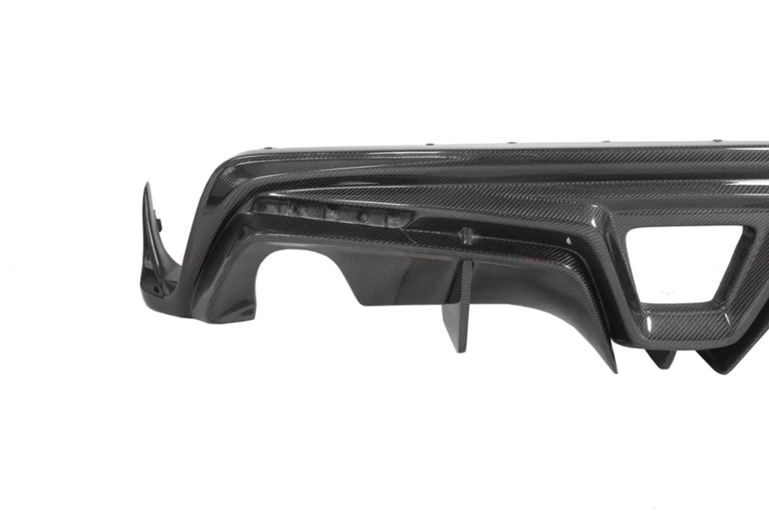 Carbon Fiber BKSS Rear Diffuser With F1 LED - Toyota Supra A90 A91