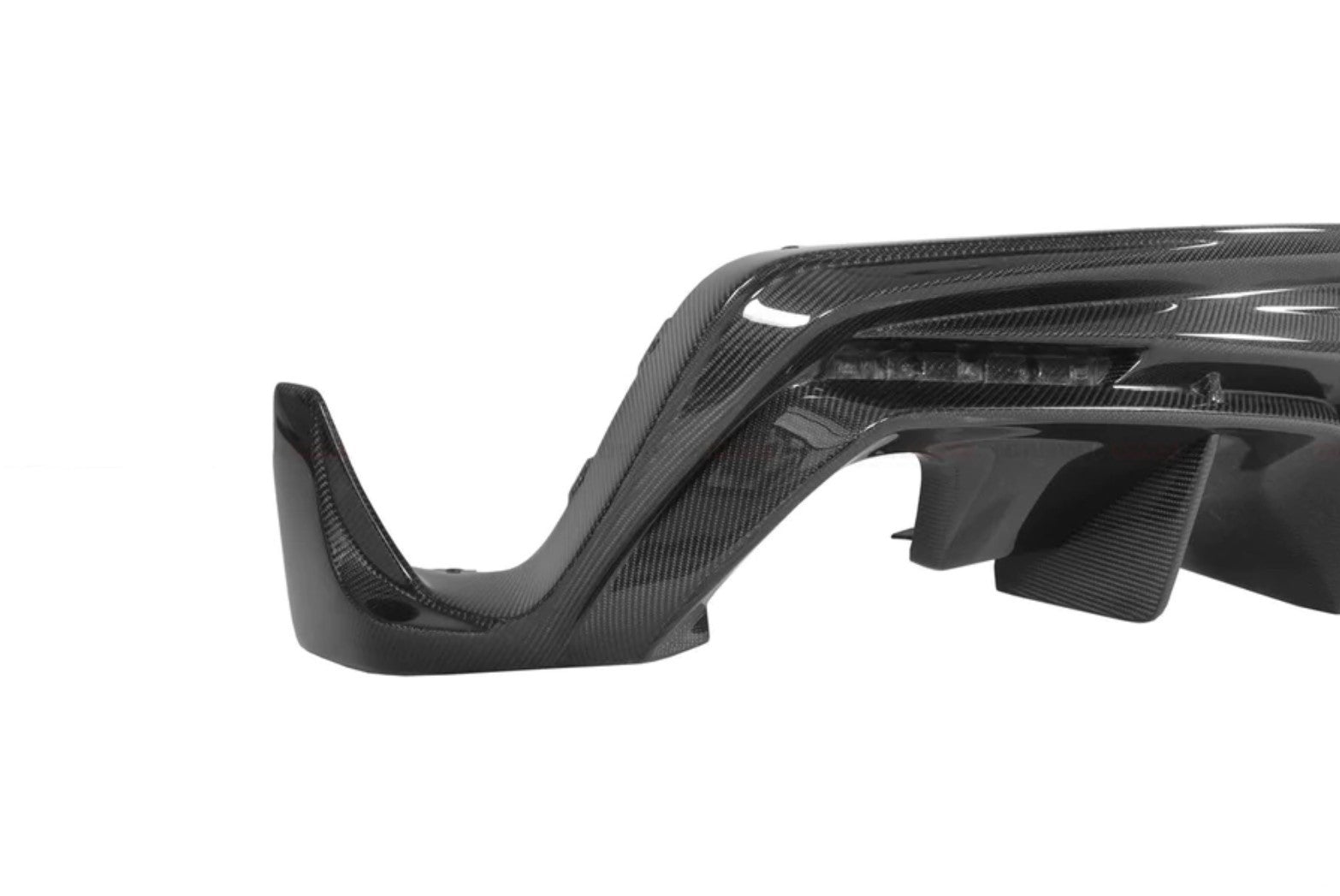 Carbon Fiber BKSS Rear Diffuser With F1 LED - Toyota Supra A90 A91