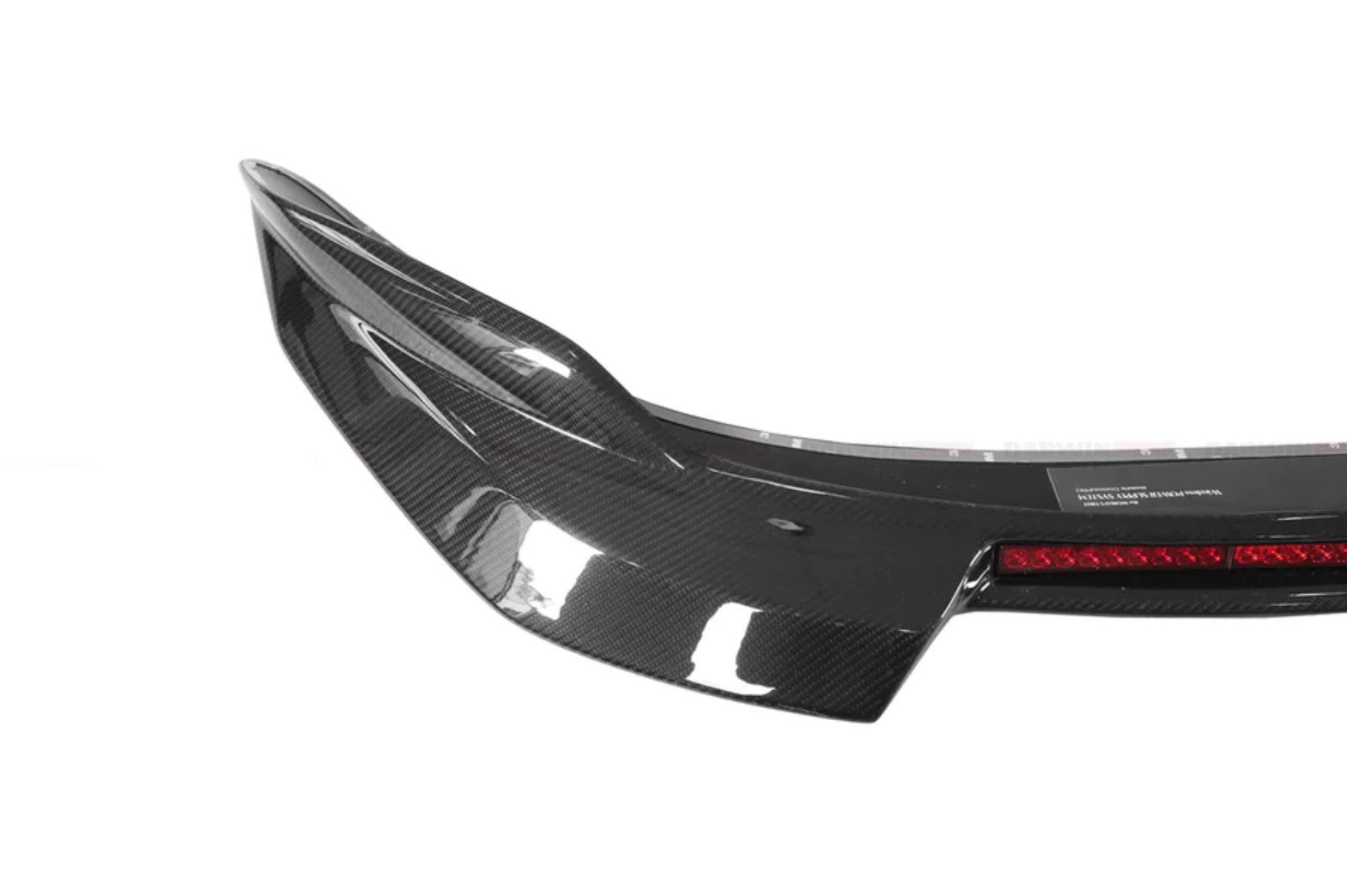 Carbon Fiber LED Trunk Spoiler BKSS High Kick Style Toyota Supra A90 | A91