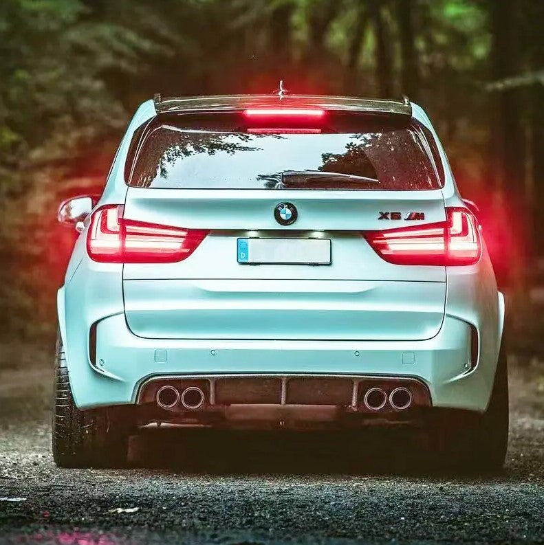 Carbon Fiber RKP Style Rear Diffuser - BMW X5M X6M