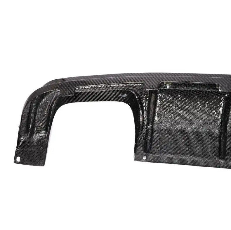 Carbon Fiber V Style Rear Diffuser - BMW X5M X6M