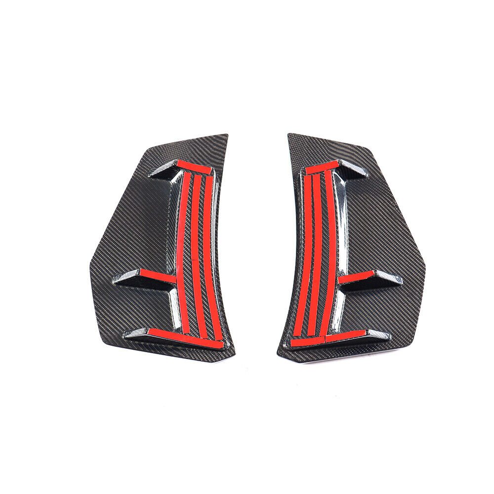 Carbon Fiber Rear Canard Splitter Winglets - Audi R8