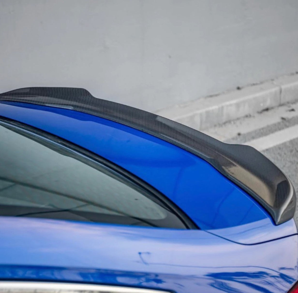 Carbon Fiber Trunk Spoiler - Honda Civic Sedan 11th Gen