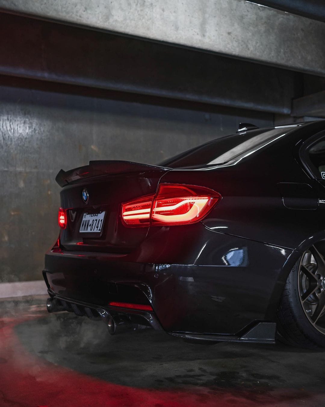 Carbon Fiber M Performance Rear Diffuser - BMW F30 (M-Sport Only)
