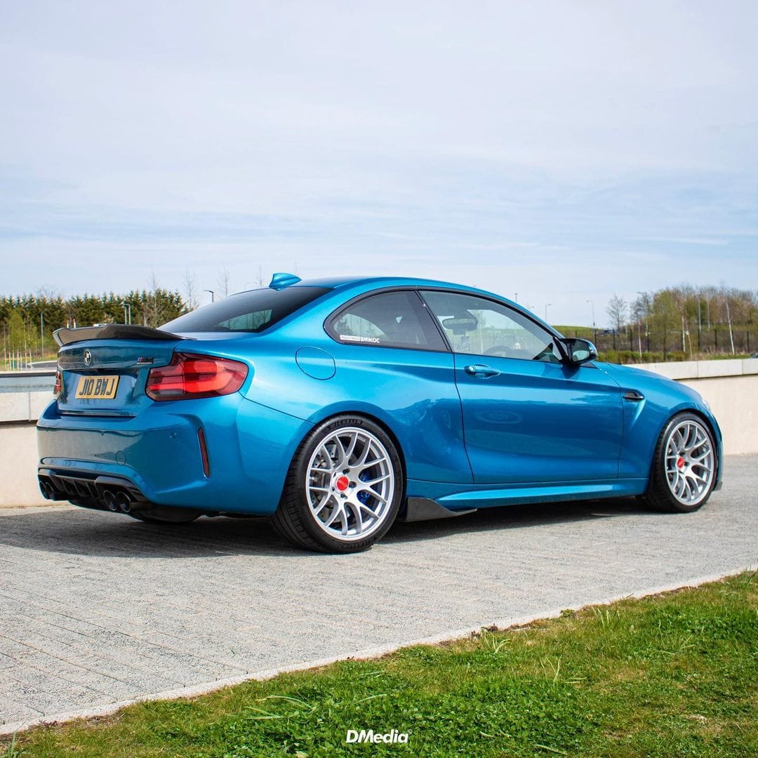 Carbon Fiber Trunk Spoiler PSM High Kick Style - BMW F22 F87 M2