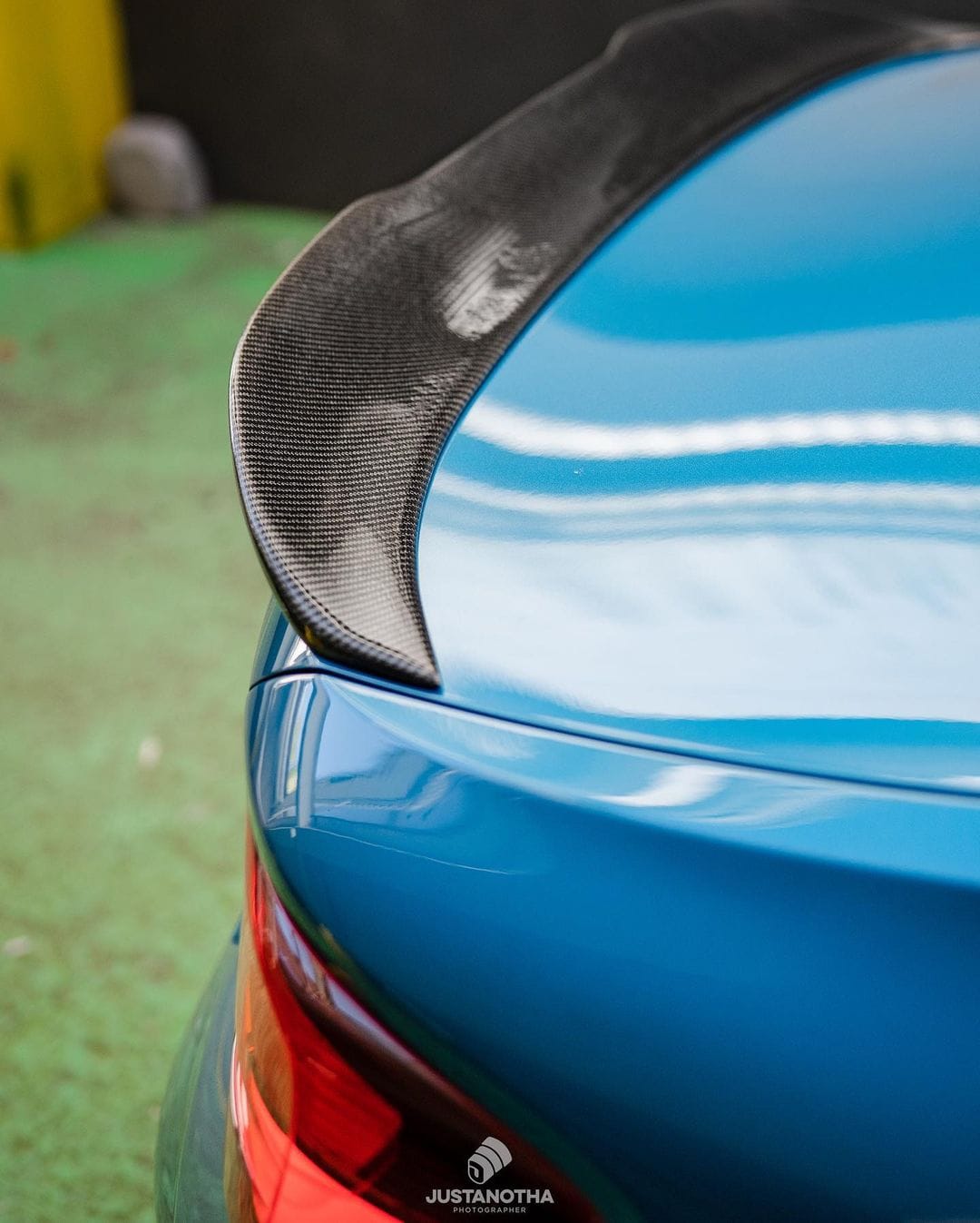 Carbon Fiber Trunk Spoiler PSM High Kick Style - BMW F22 F87 M2