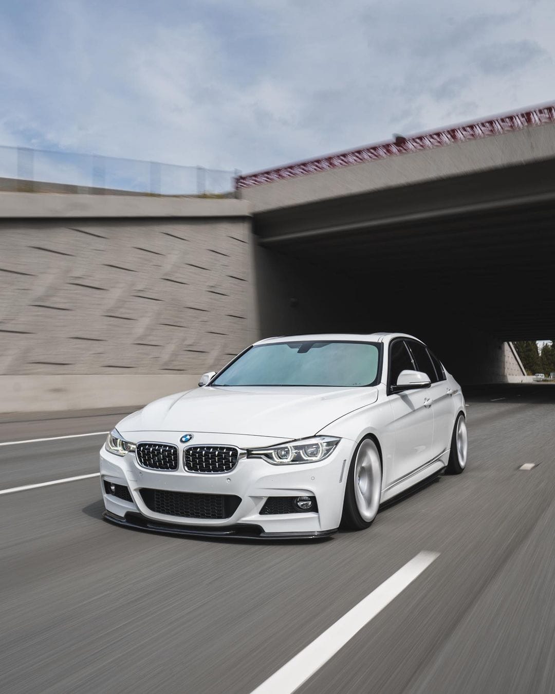 Carbon Fiber M Performance Front Lip (V1) - BMW F30 F31