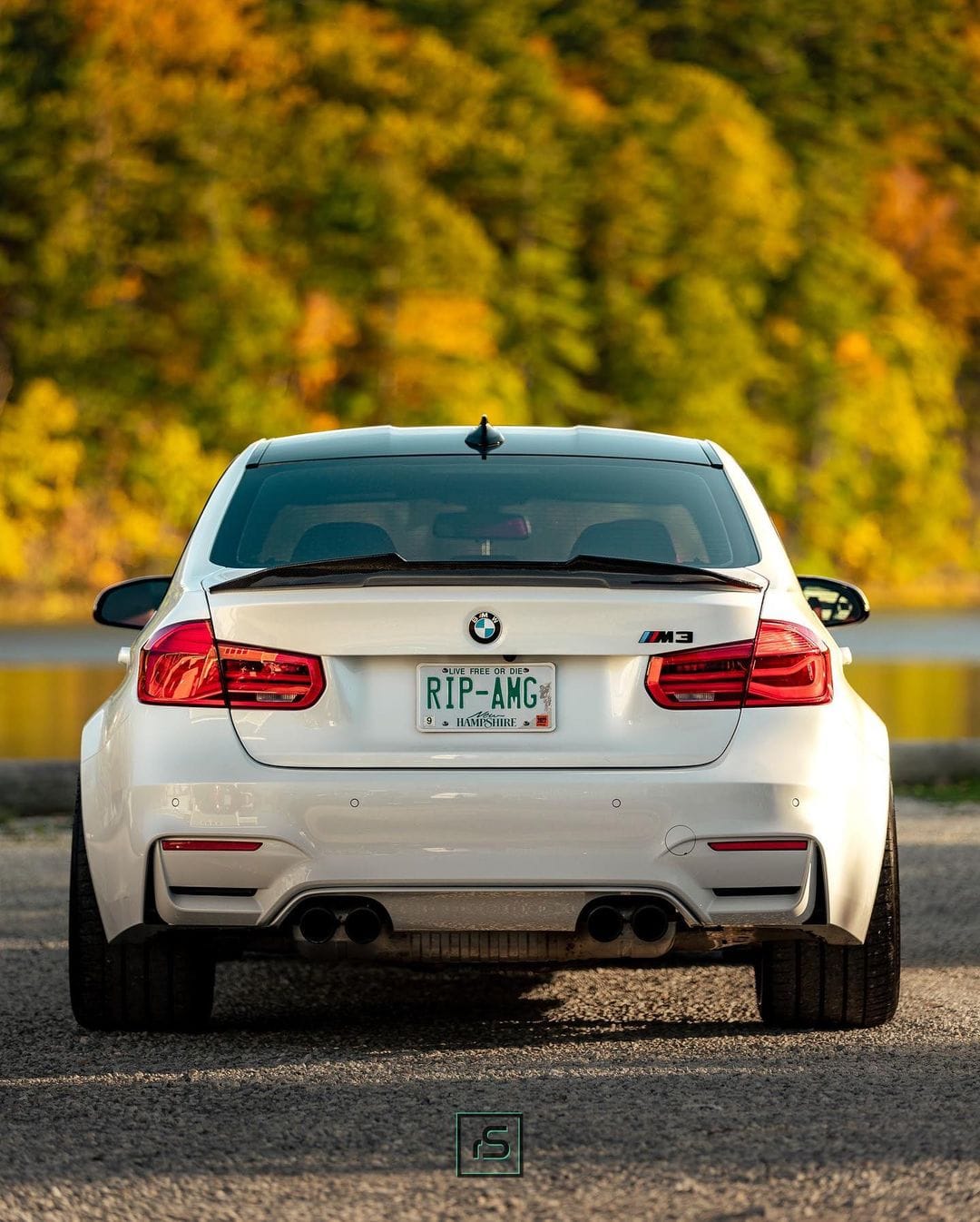 Carbon Fiber Trunk Spoiler PSM High Kick Style - BMW F30 / F80 M3