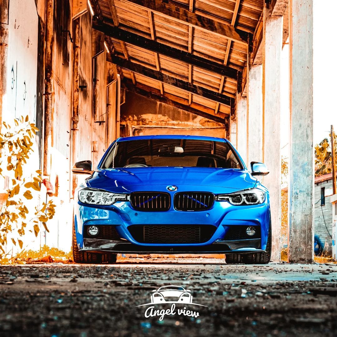 Carbon Fiber Front Kidney Grilles (Single Slat) - BMW F30 F31