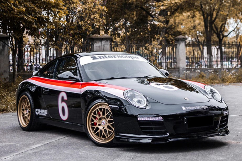 Carbon Fiber EM Style Front Lip - Porsche 997.2 Carrera (2009-2012)