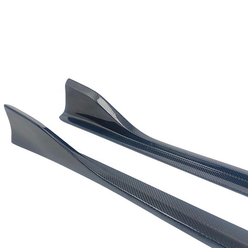 Carbon Fiber A Style Side Skirts - Toyota Supra A90 A91